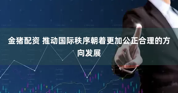 金猪配资 推动国际秩序朝着更加公正合理的方向发展