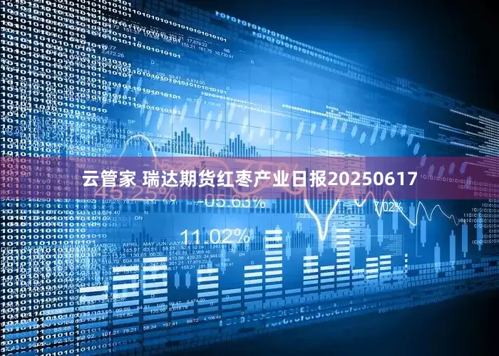 云管家 瑞达期货红枣产业日报20250617